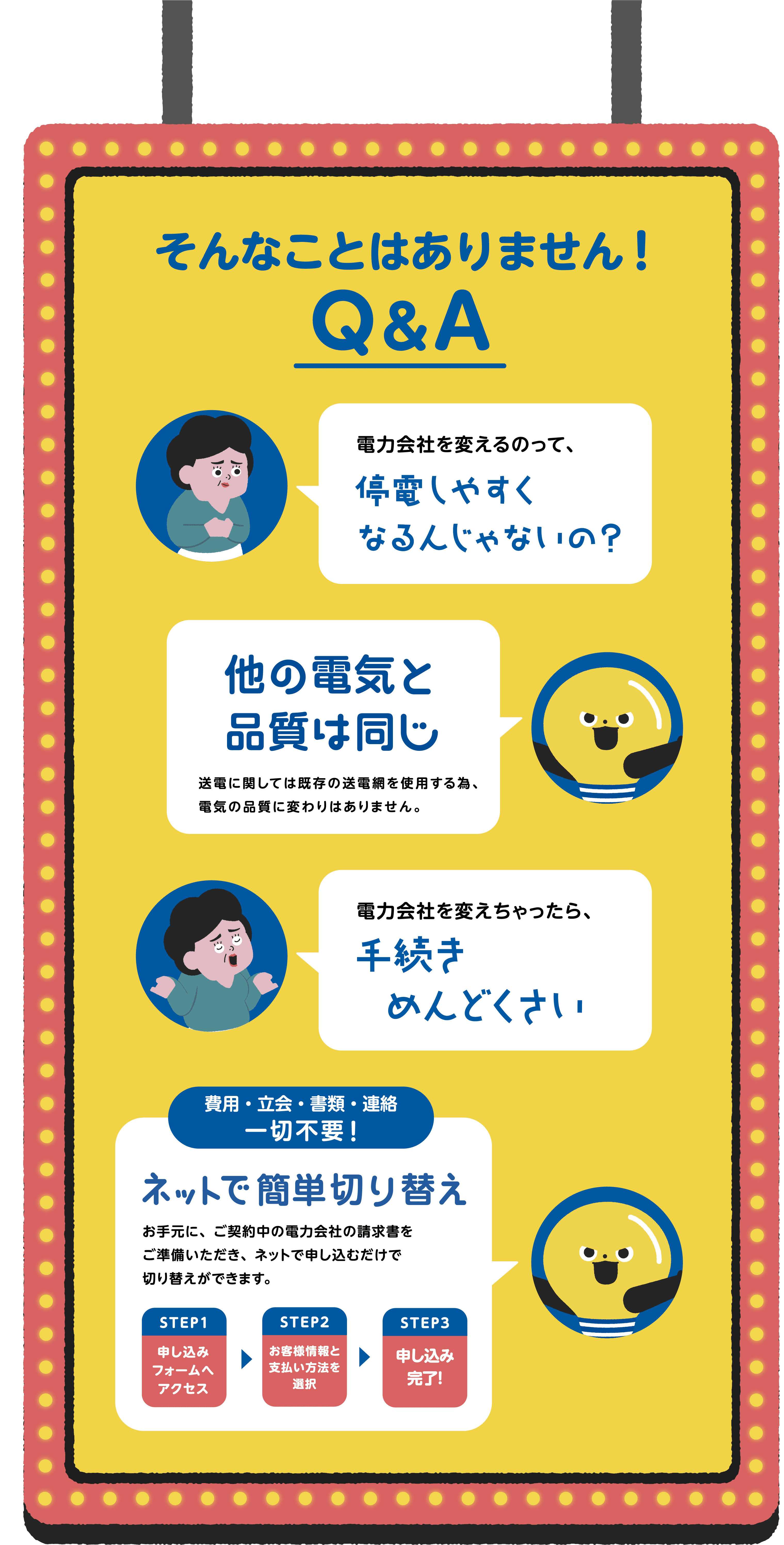 そんなことはありません！Q＆A